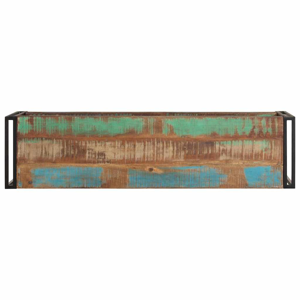 TV spintelė, 120x30x40cm, perdirbtos medienos masyvas
