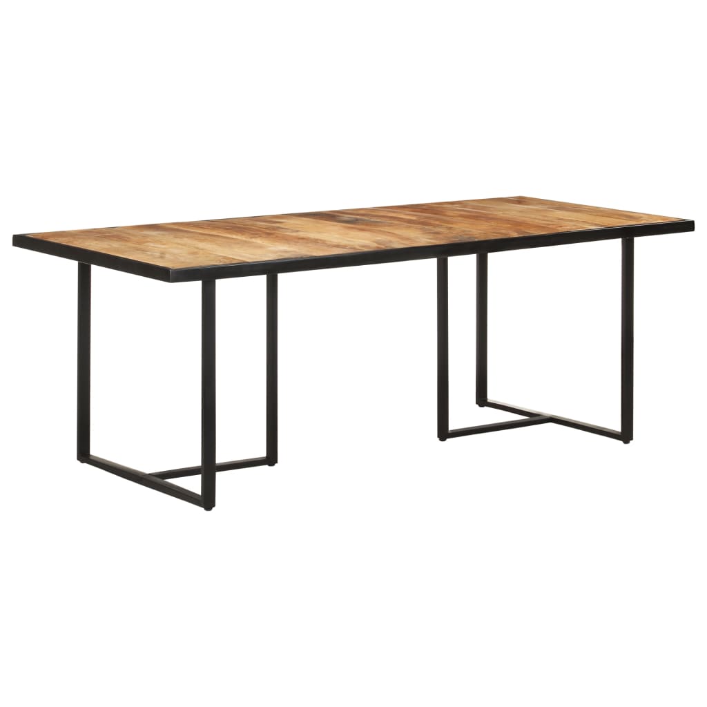 Dining table, 200cm, raw mango wood