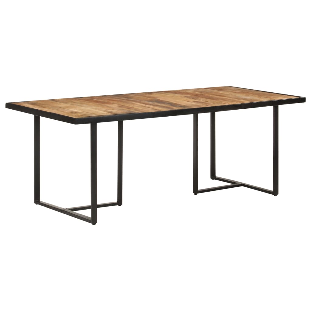Dining table, 200cm, raw mango wood