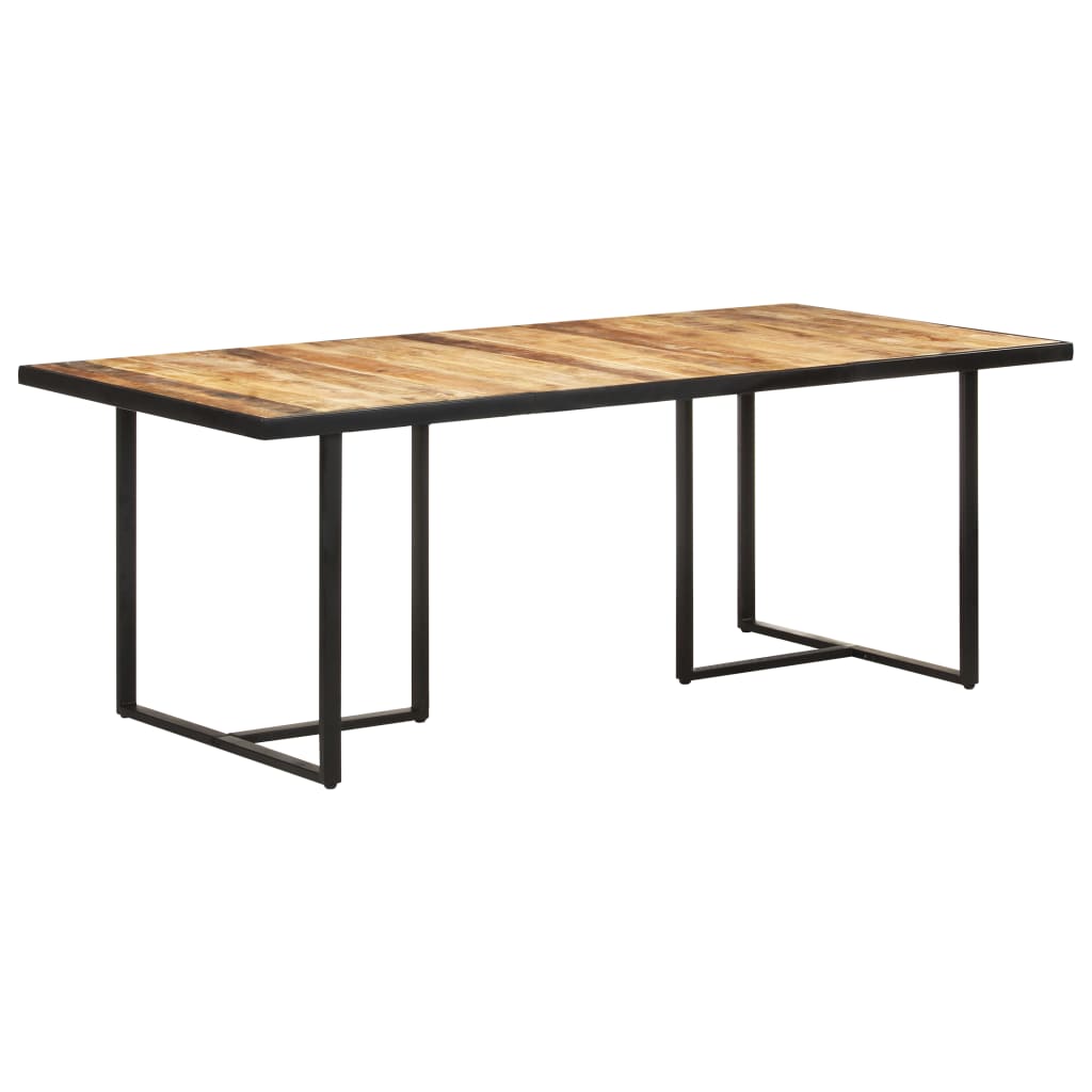 Dining table, 200cm, raw mango wood