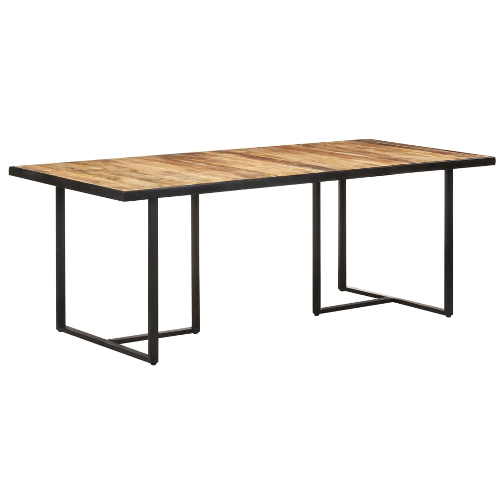 Dining table, 200cm, raw mango wood