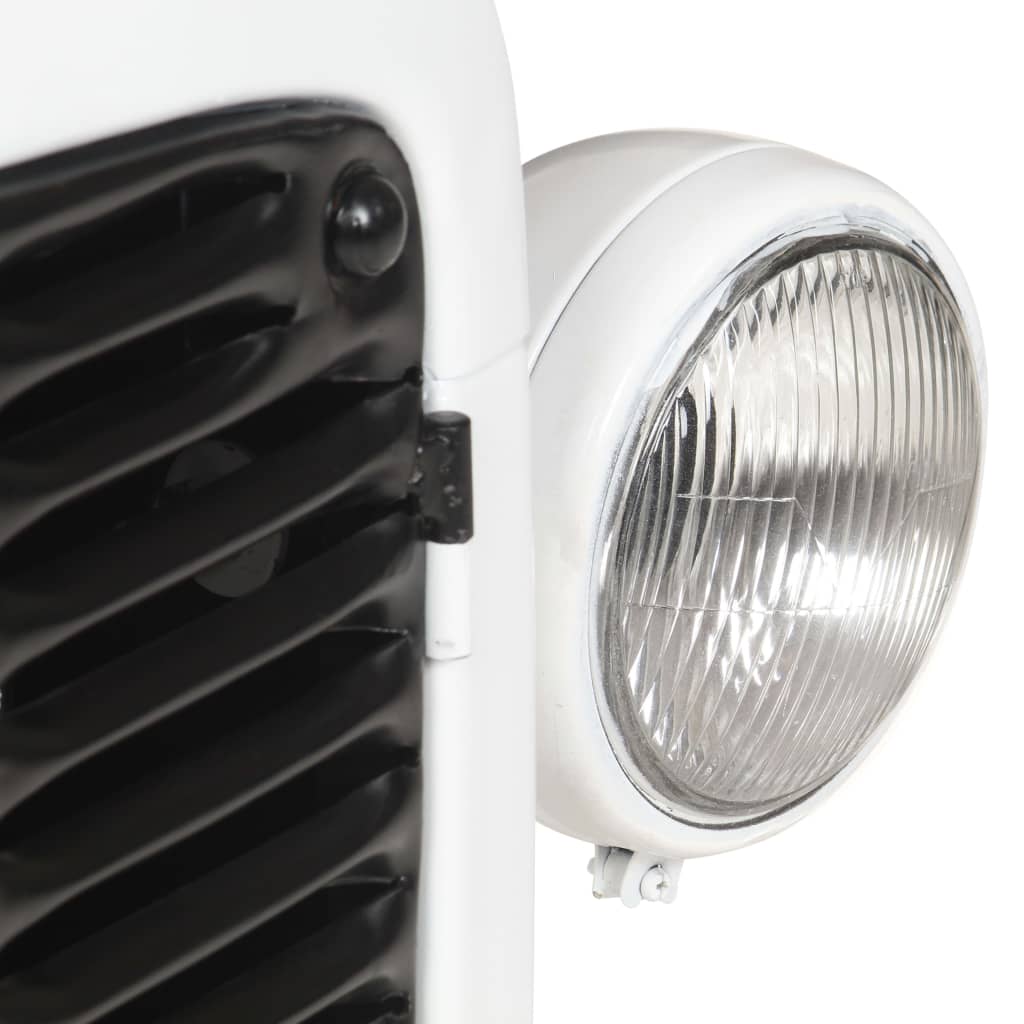 Spintelė vynui, balta, 49x31x172cm, neapdorota mango mediena