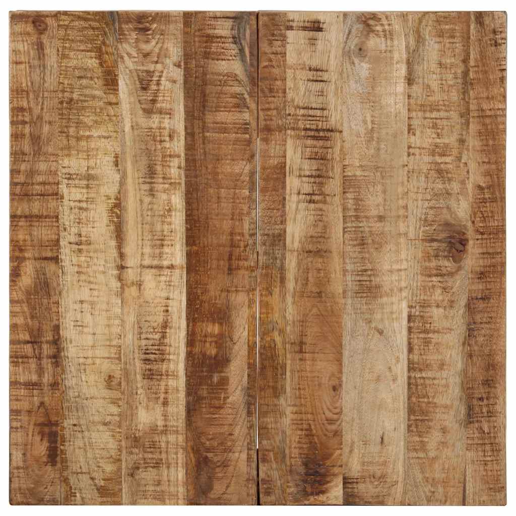 Kavos staliukas, 68x68x41cm, neapdorota mango mediena