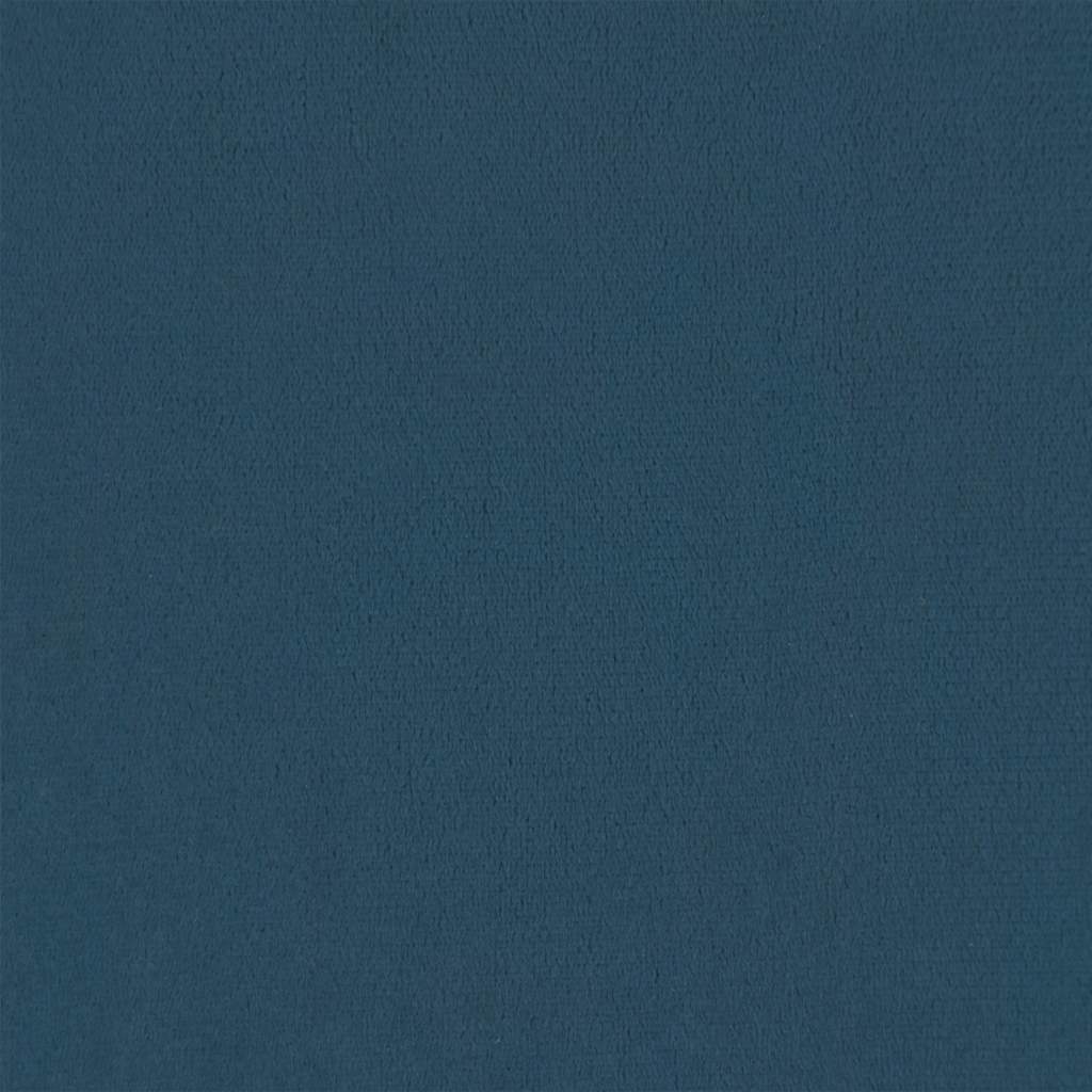 Armchair, blue, velvet