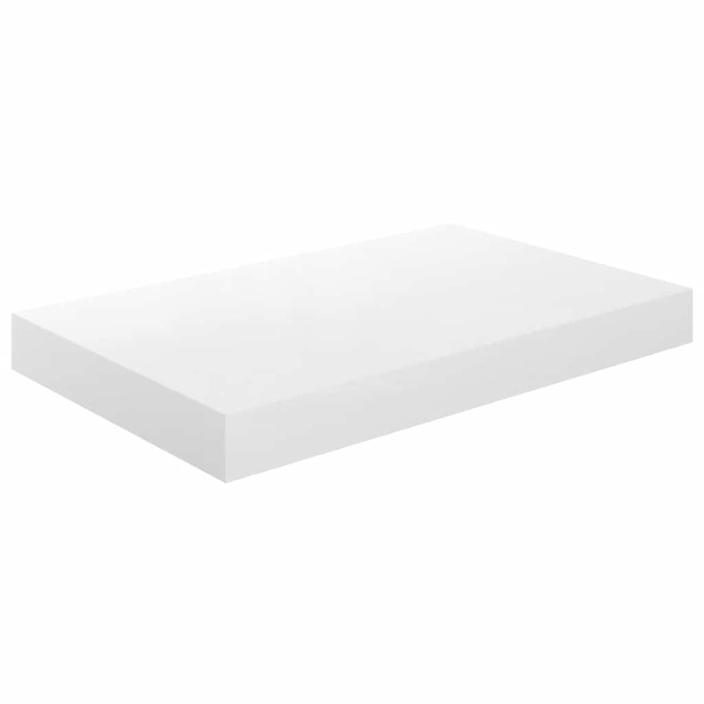 Wall-Mounted Floating Shelves 4 pcs White 40x23x3.8 cm MDF