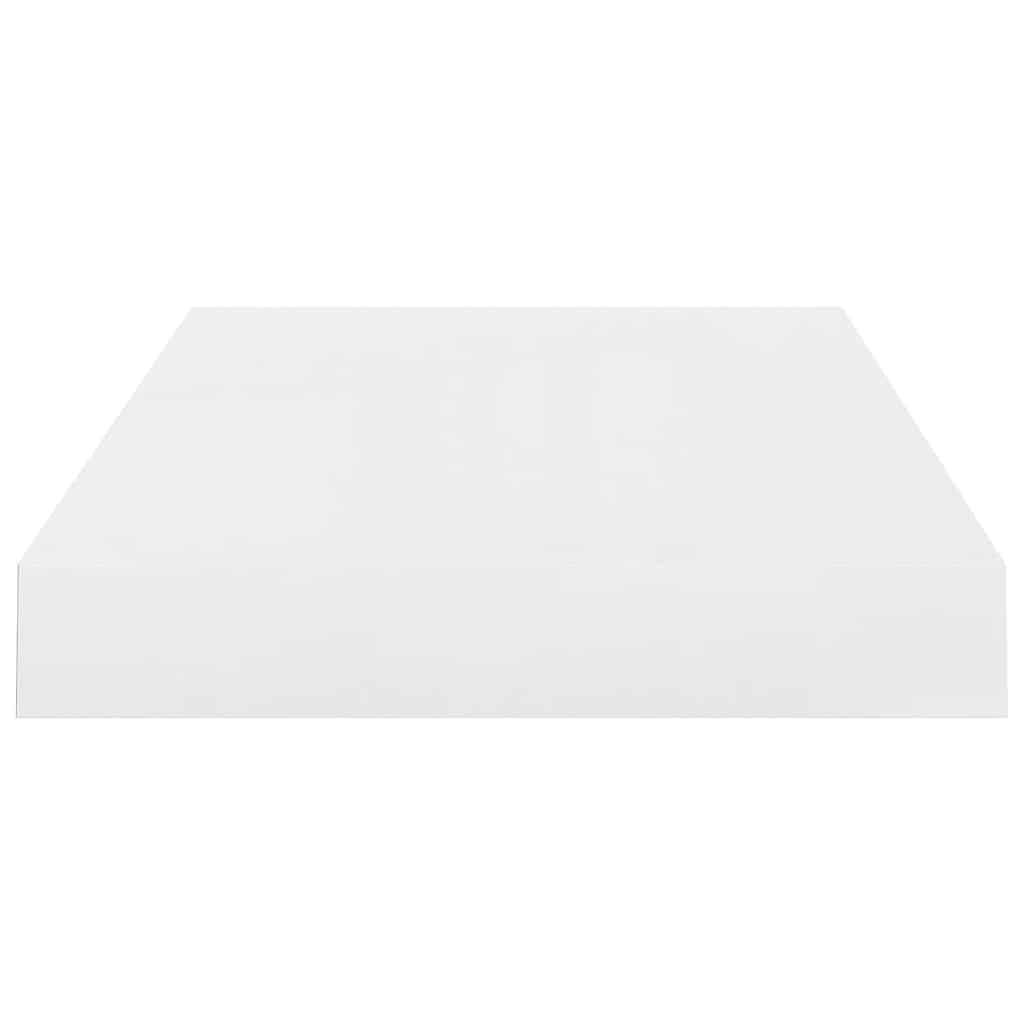 Wall-Mounted Floating Shelves 4 pcs White 40x23x3.8 cm MDF