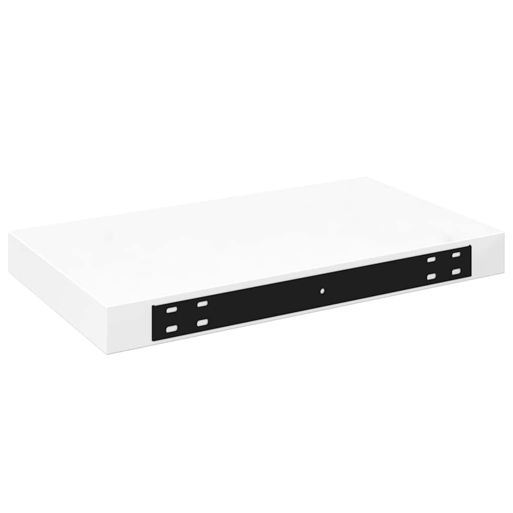 Wall-Mounted Floating Shelves 4 pcs White 40x23x3.8 cm MDF