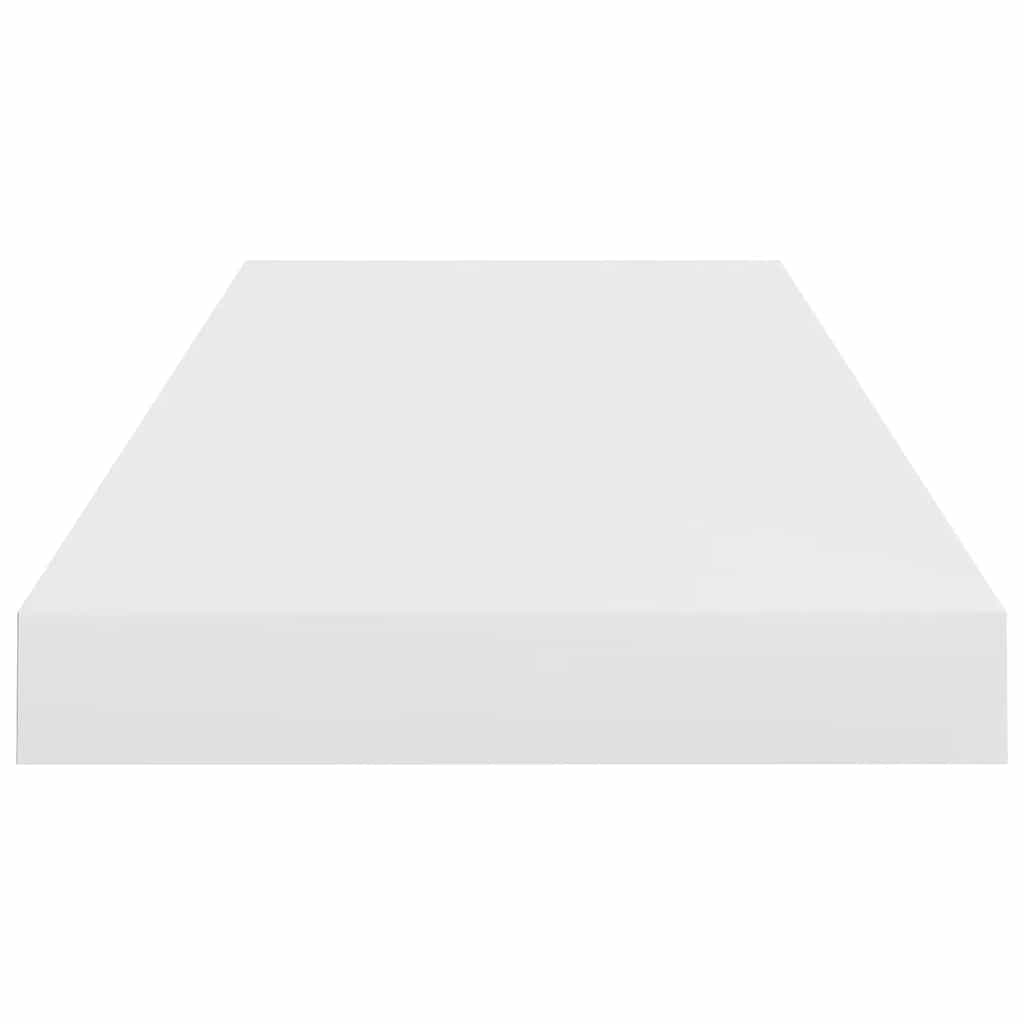 Pakabinama sieninė lentyna, balta, 60x23,5x3,8cm, MDF, blizgi