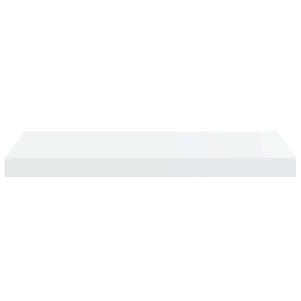 Piekaramie plaukti, 2 gab., balti, 60x23,5x3,8 cm, MDF