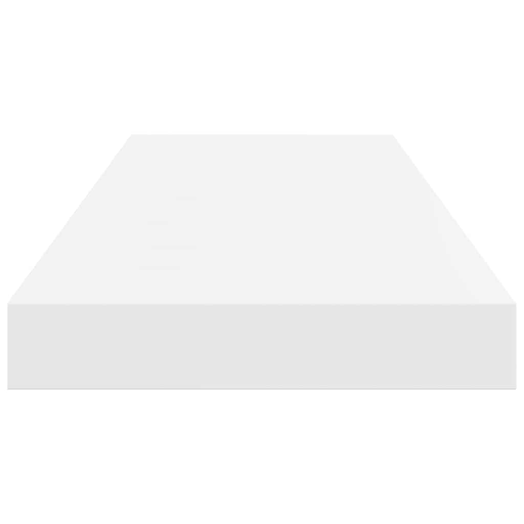 Piekaramie plaukti, 2 gab., balti, 60x23,5x3,8 cm, MDF