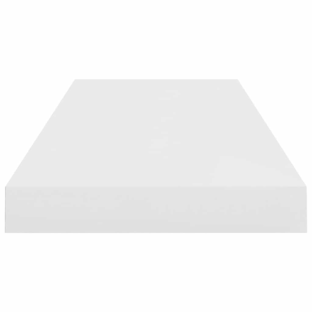 Piekaramie plaukti, 4 gab., balti, 60x23,5x3,8cm, MDF