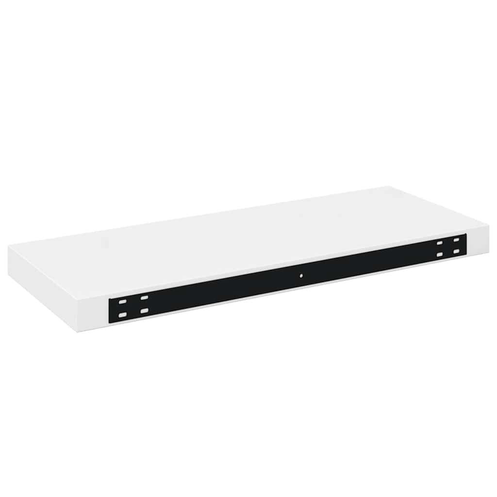 Piekaramie plaukti, 4 gab., balti, 60x23,5x3,8cm, MDF