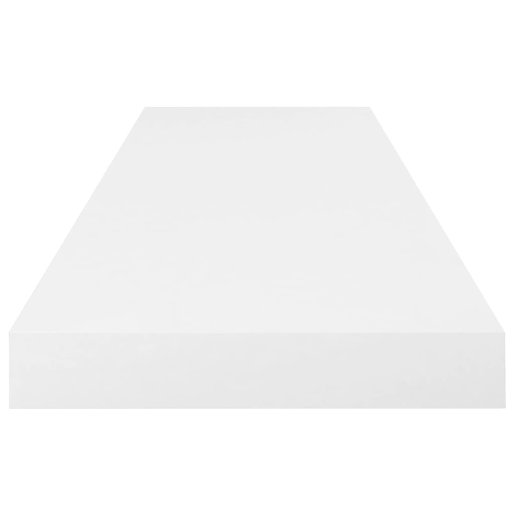 Piekaramie plaukti, 2 gab., balti, 80x23,5x3,8cm, MDF