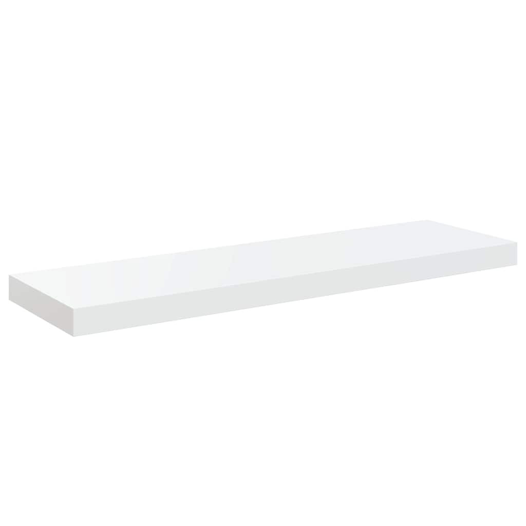 Piekaramie plaukti, 2 gab., balti, 80x23,5x3,8cm, MDF