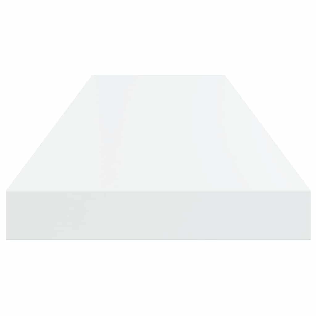 Piekaramie plaukti, 2 gab., balti, 80x23,5x3,8cm, MDF