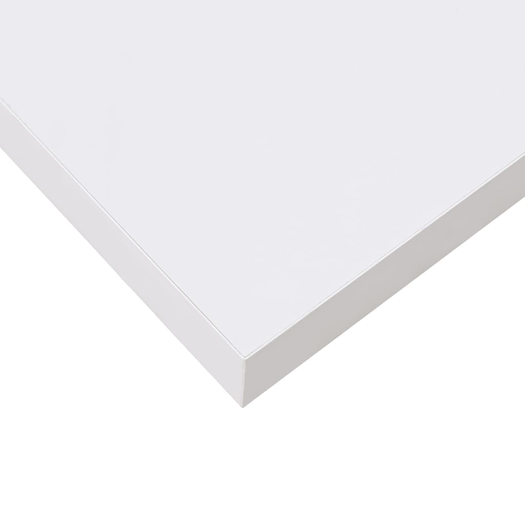Piekaramie plaukti, 2 gab., balti, 80x23,5x3,8cm, MDF