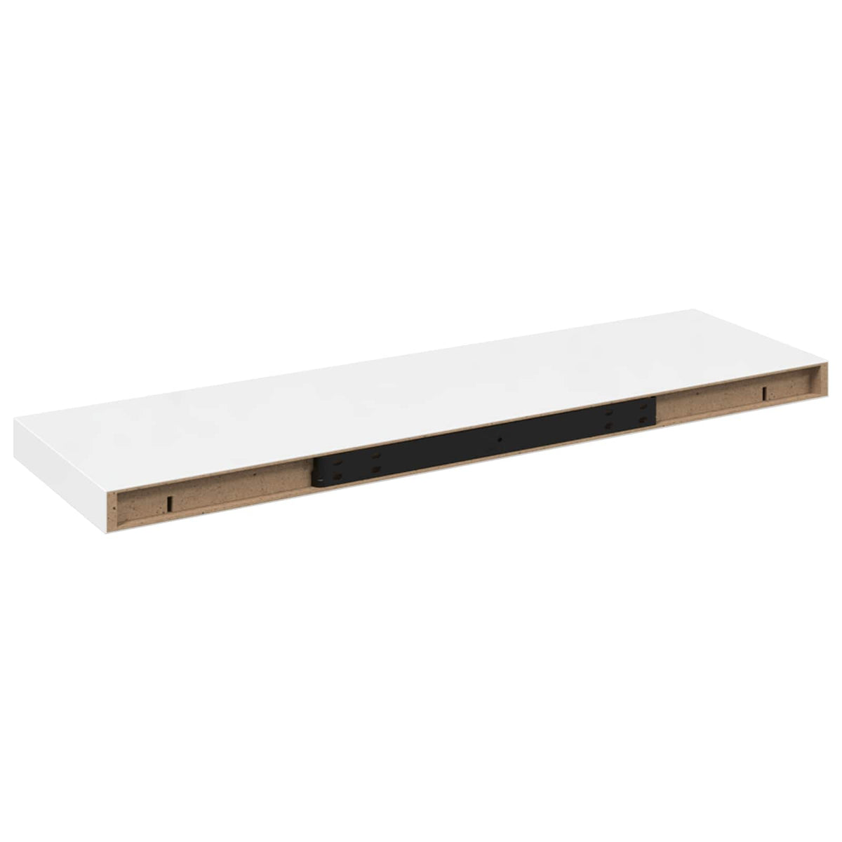 Piekaramie plaukti, 2 gab., balti, 80x23,5x3,8cm, MDF