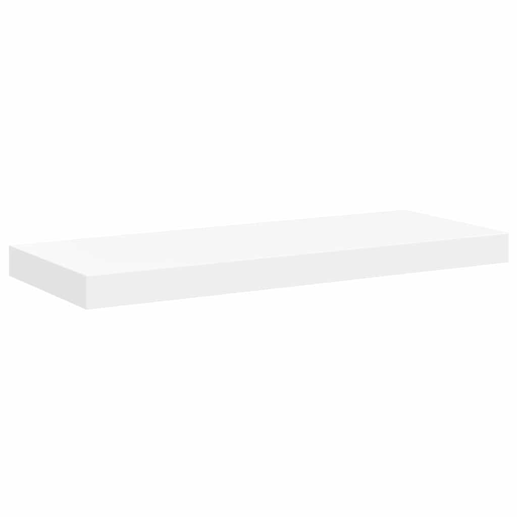 Piekaramie plaukti, 2 gab., balti, 60x23,5x3,8 cm, MDF