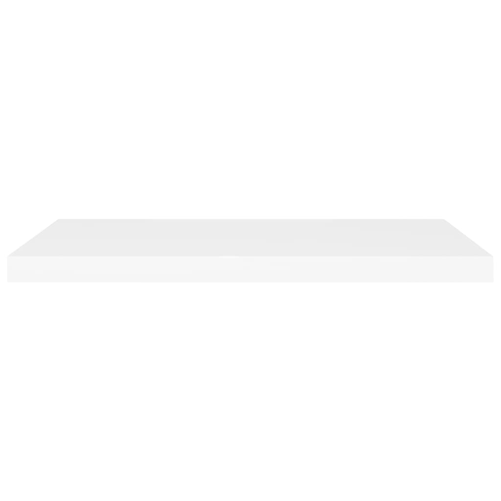Piekaramais sienas plaukts, balts, 80x23,5x3,8cm, MDF