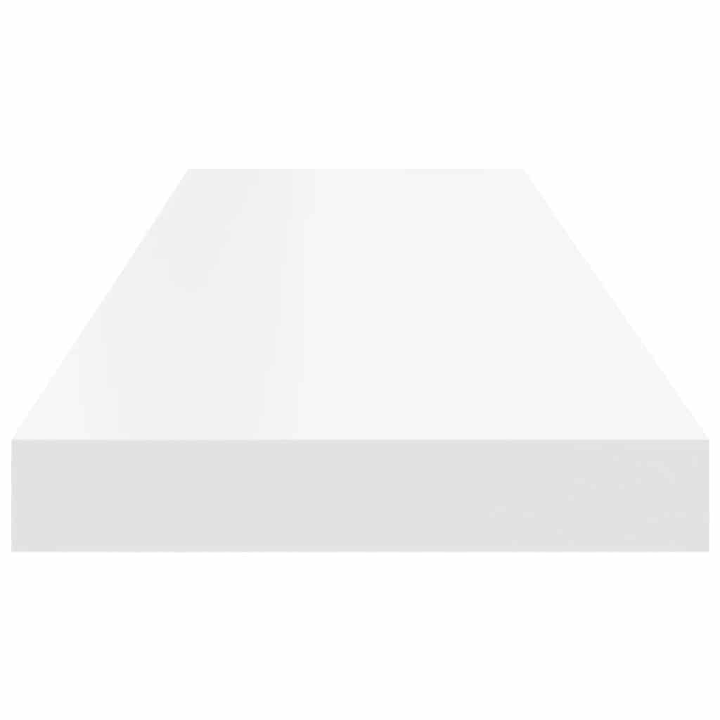 Piekaramais sienas plaukts, balts, 80x23,5x3,8cm, MDF