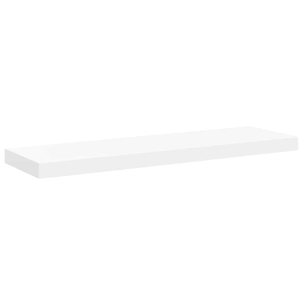 Piekaramie plaukti, 2 gab., balti, 80x23,5x3,8cm, MDF
