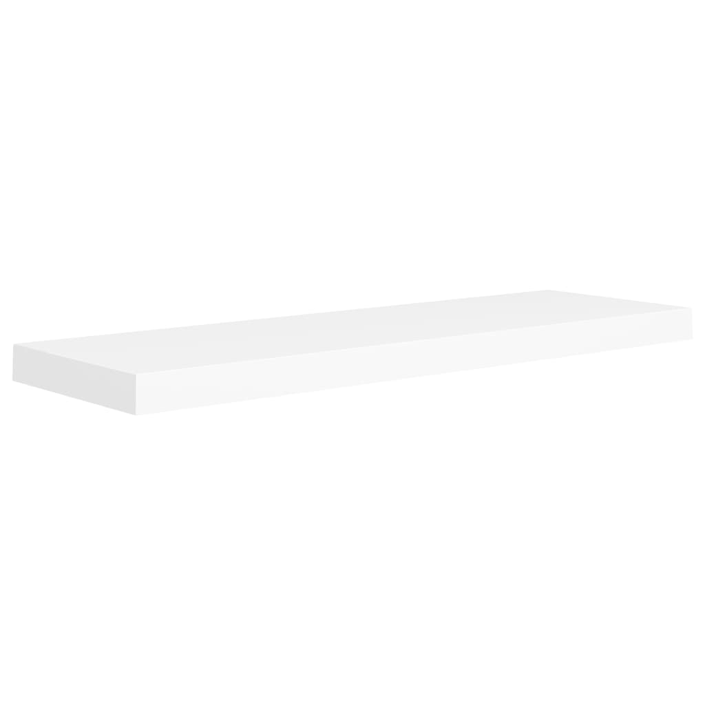 Piekaramie plaukti, 4 gab., balti, 80x23,5x3,8 cm, MDF