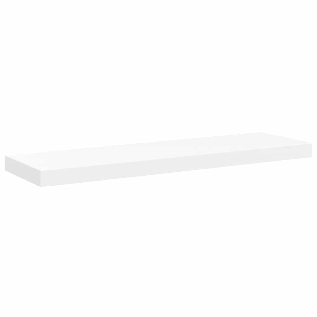 Piekaramie plaukti, 4 gab., balti, 80x23,5x3,8 cm, MDF