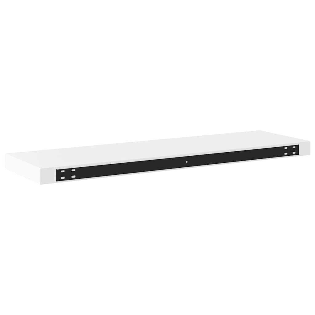 Piekaramie plaukti, 4 gab., balti, 80x23,5x3,8 cm, MDF