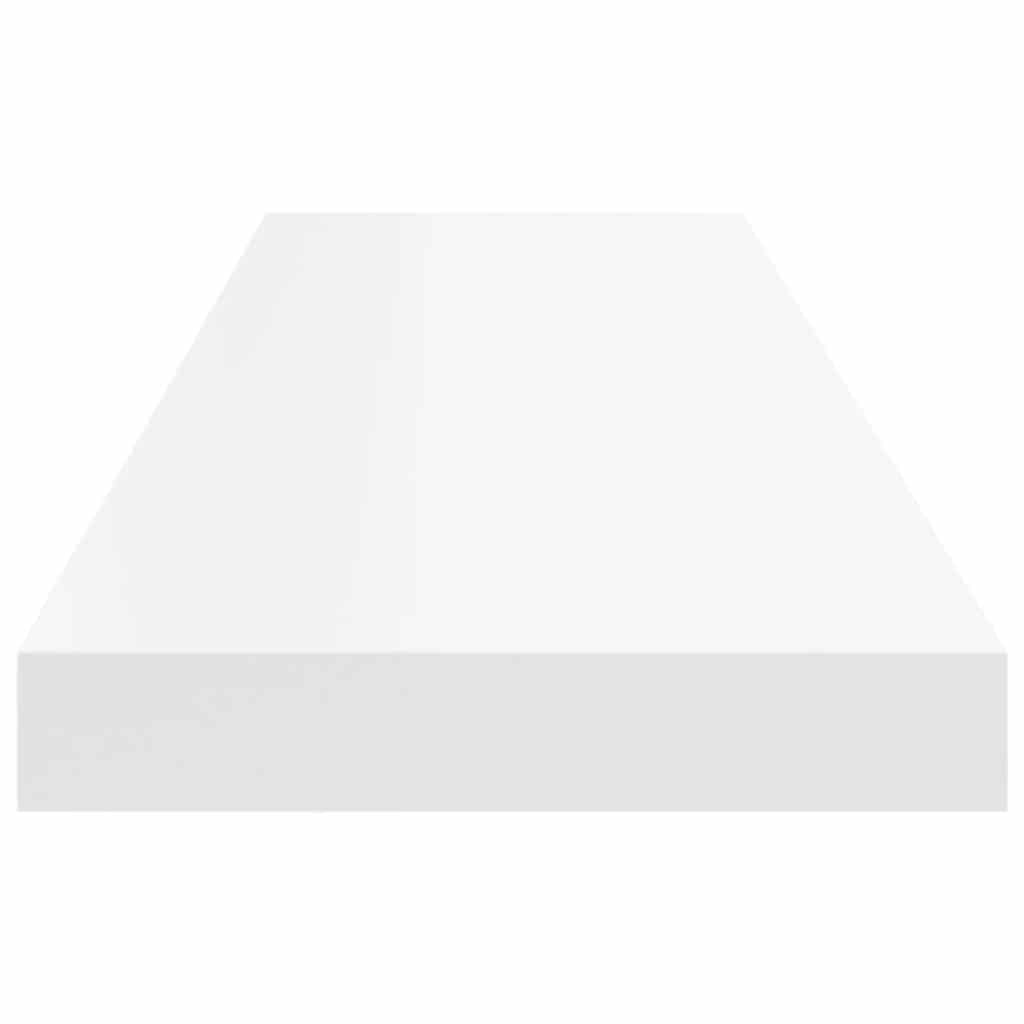 Wall shelf, white, 90x23.5x3.8cm, MDF