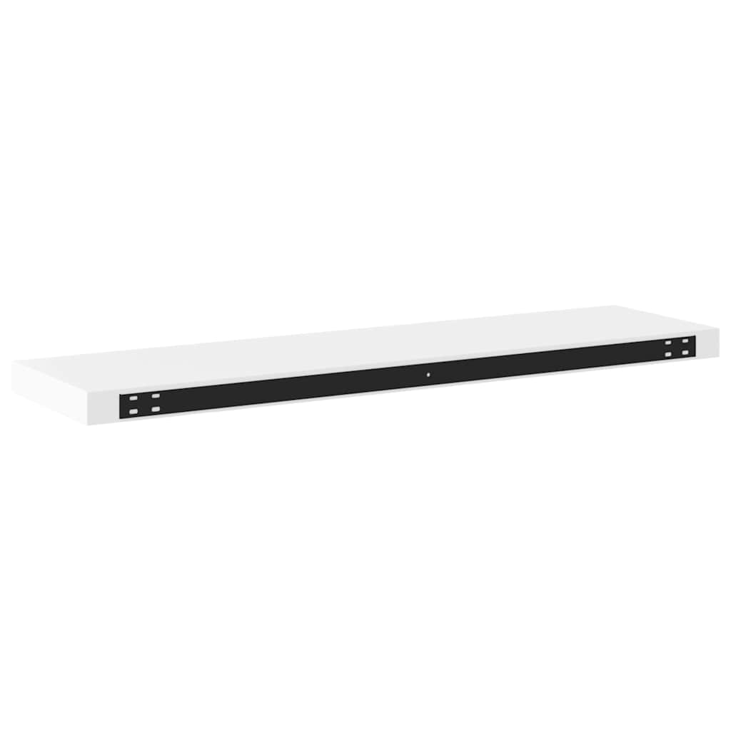 Wall shelf, white, 90x23.5x3.8cm, MDF