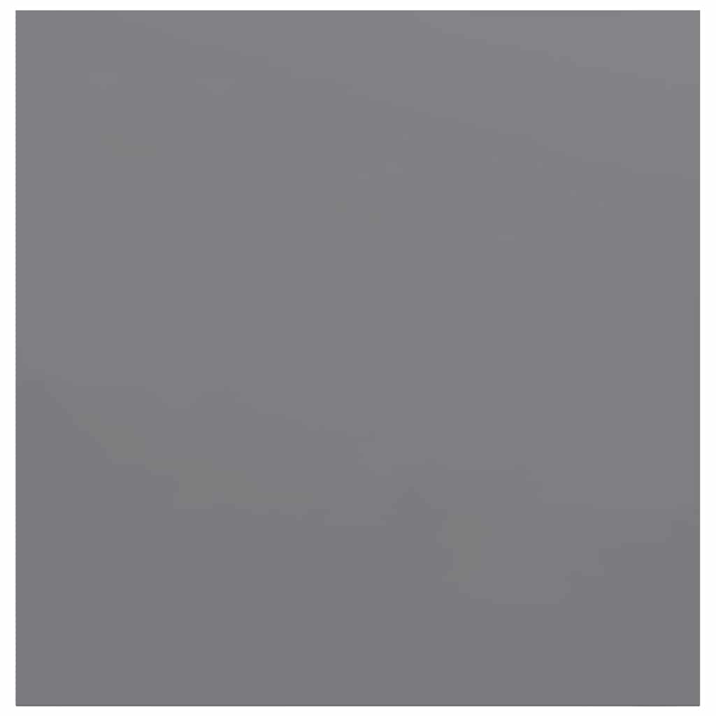 Wall shelves, 2 pcs, grey, 23x23.5x3.8cm, MDF