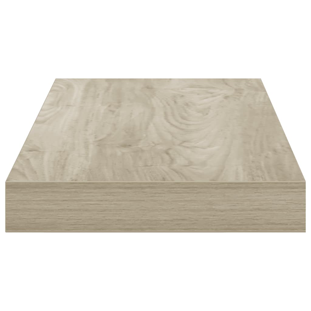 Pakabinama sieninė lentyna, ąžuolo spalvos, 50x23,5x3,8cm, MDF