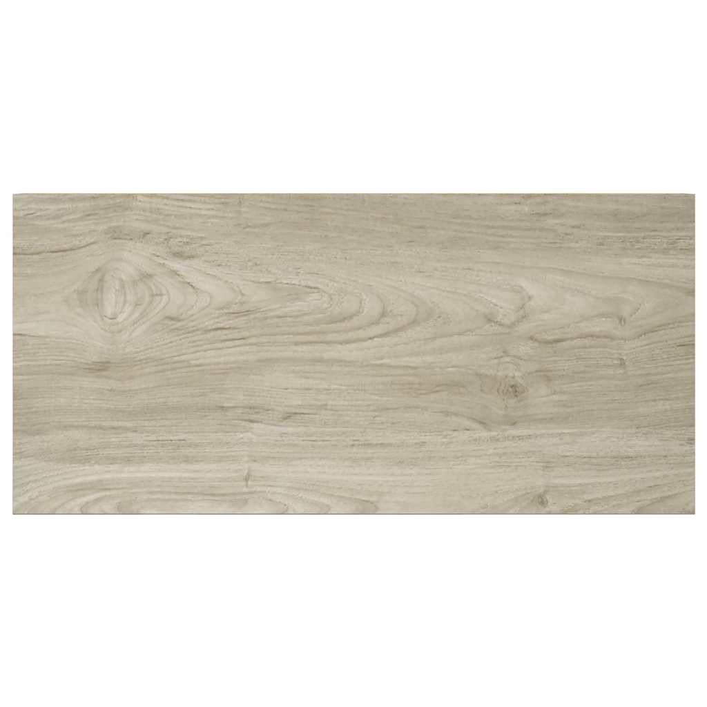 Pakabinamos sieninės lentynos, 2vnt., ąžuolo, 50x23x3,8cm, MDF