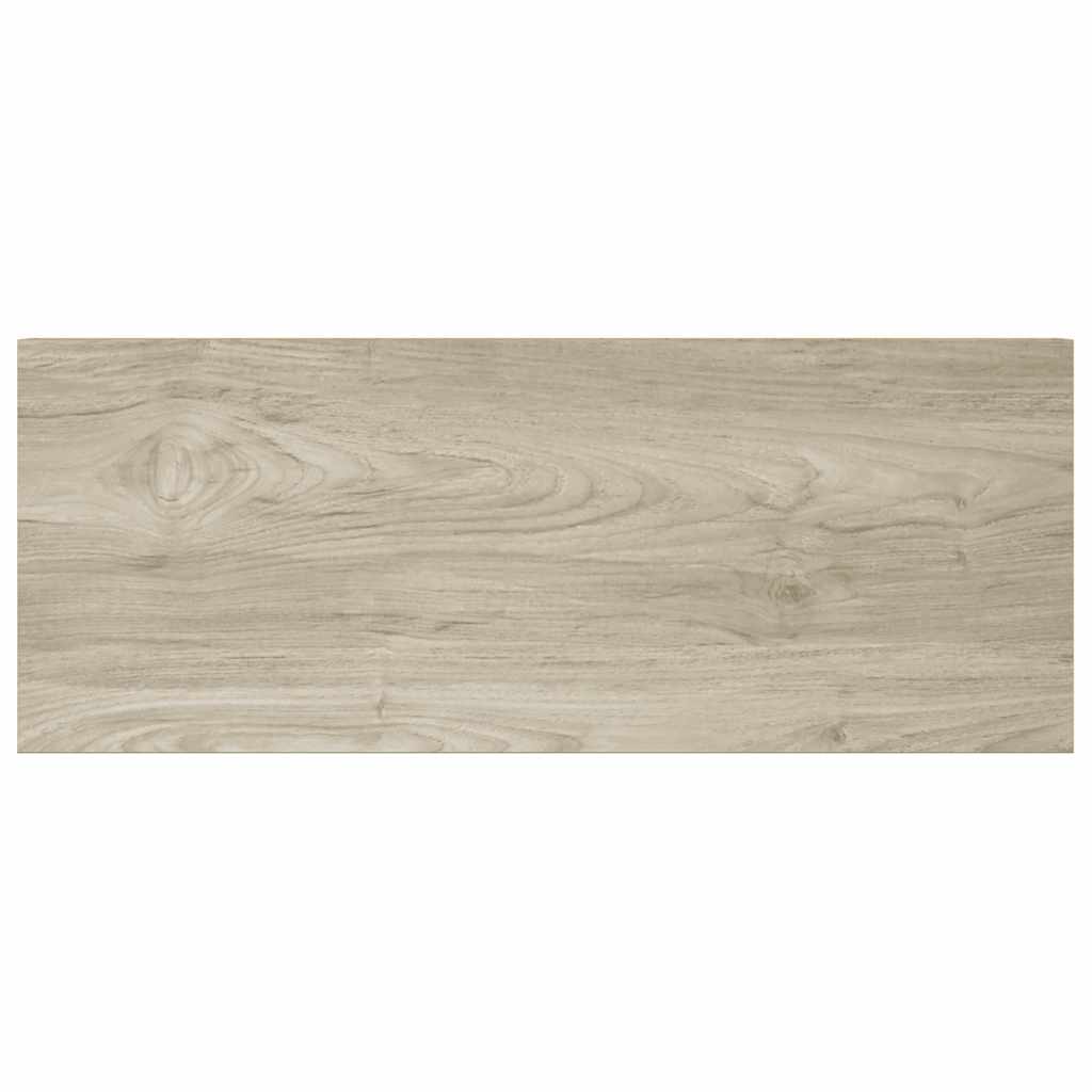 Pakabinamos lentynos, 4vnt., ąžuolo, 60x23,5x3,8cm, MDF