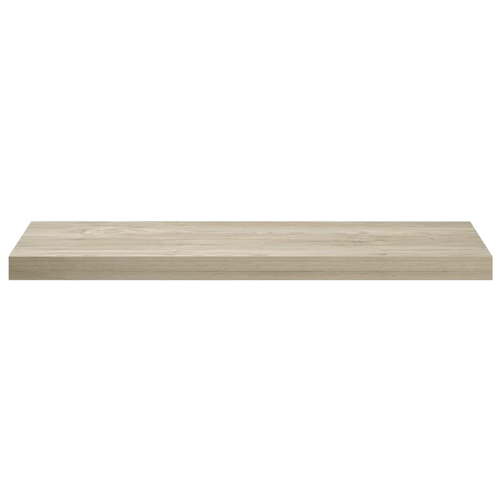 Pakabinama sieninė lentyna, ąžuolo spalvos, 80x23,5x3,8cm, MDF