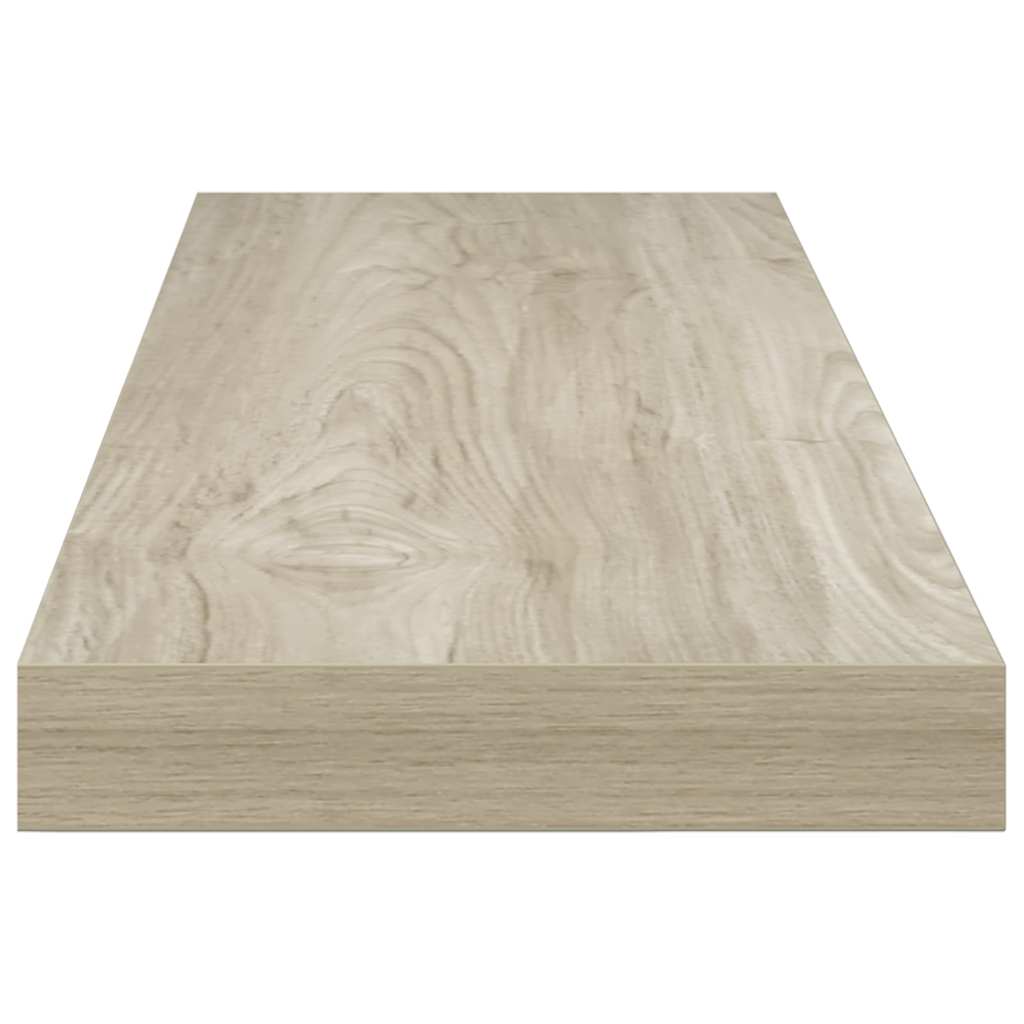 Piekaramais sienas plaukts, ozola krāsā, 80x23,5x3,8cm, MDF