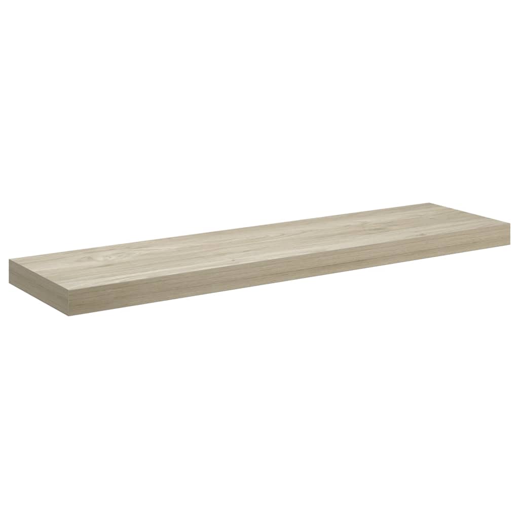 Pakabinama sieninė lentyna, ąžuolo spalvos, 90x23,5x3,8cm, MDF