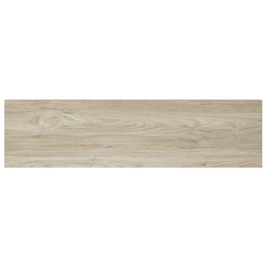 Pakabinamos lentynos, 2vnt., ąžuolo spalvos, 90x23,5x3,8cm, MDF