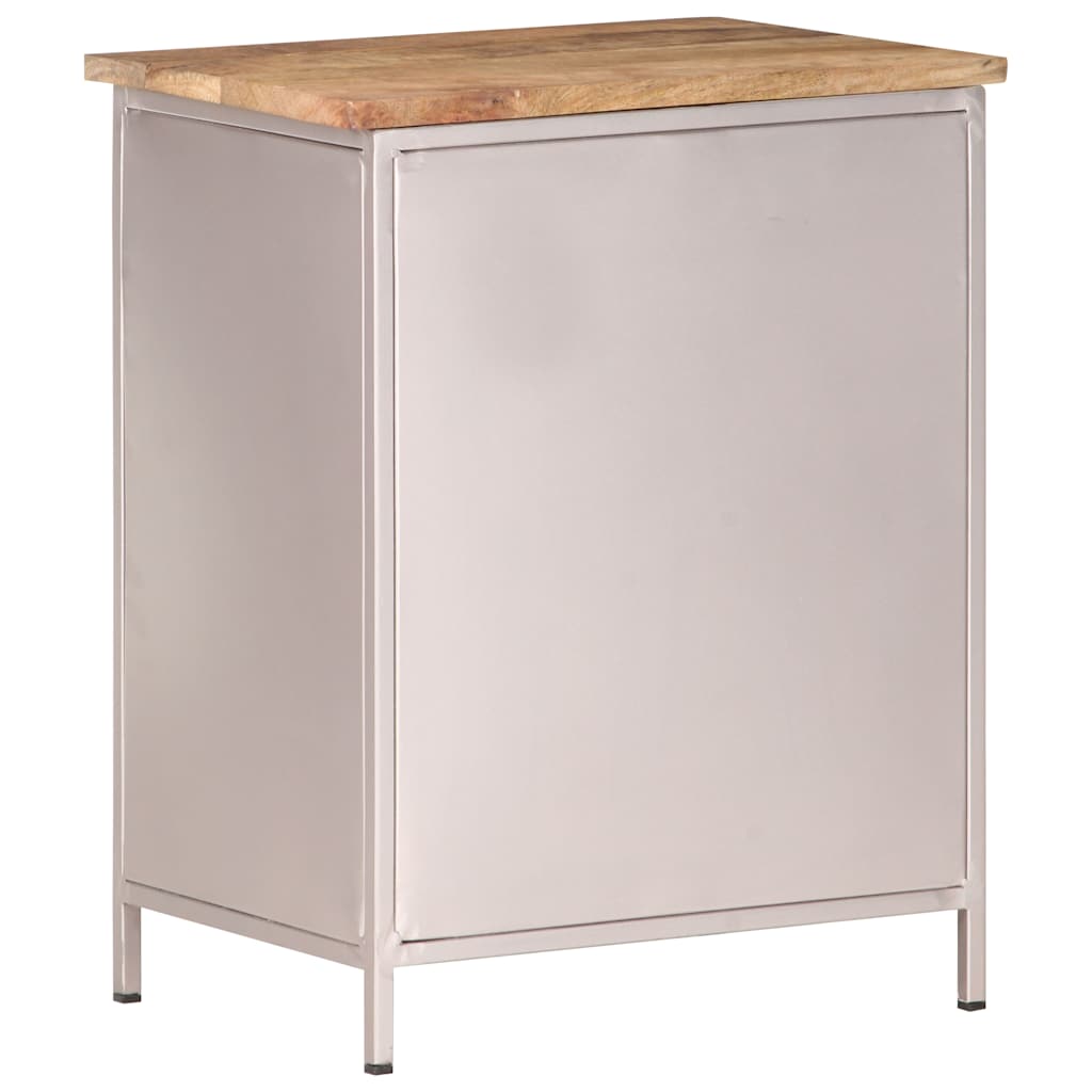 Nightstand, 40x30x50cm, untreated mango wood
