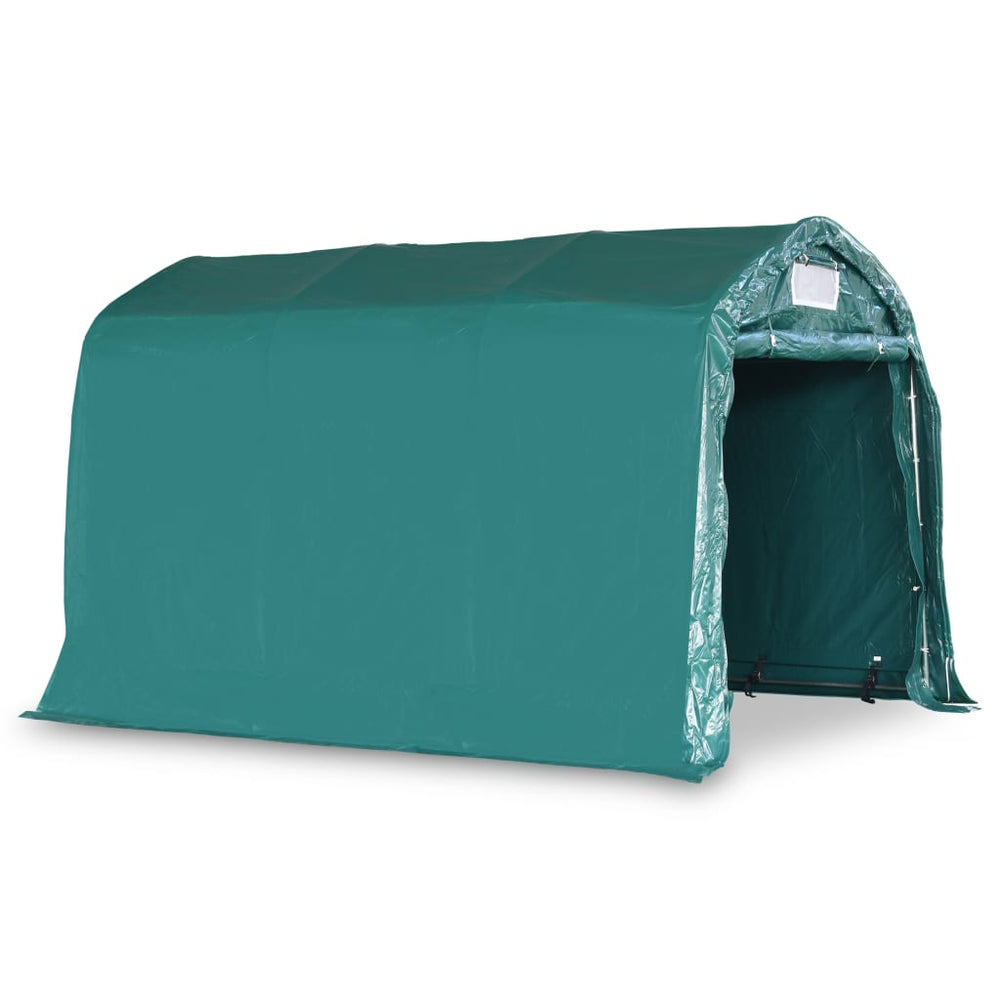 Tent garage ZION, green, 2.4x3.6m