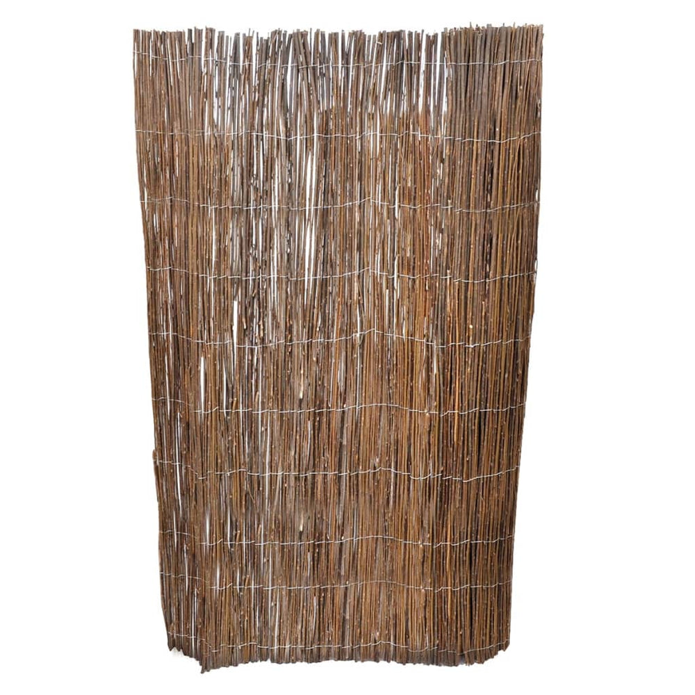 Willow wicker fence, 5x1m