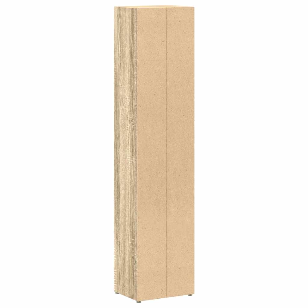 CD skapīši, 2 gab., ozolkoka, 21x16x93,5cm, MDF