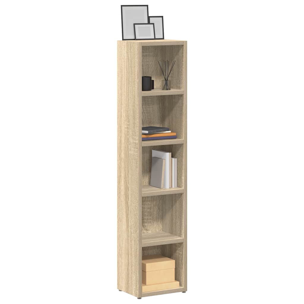 CD skapīši, 2 gab., ozolkoka, 21x16x93,5cm, MDF
