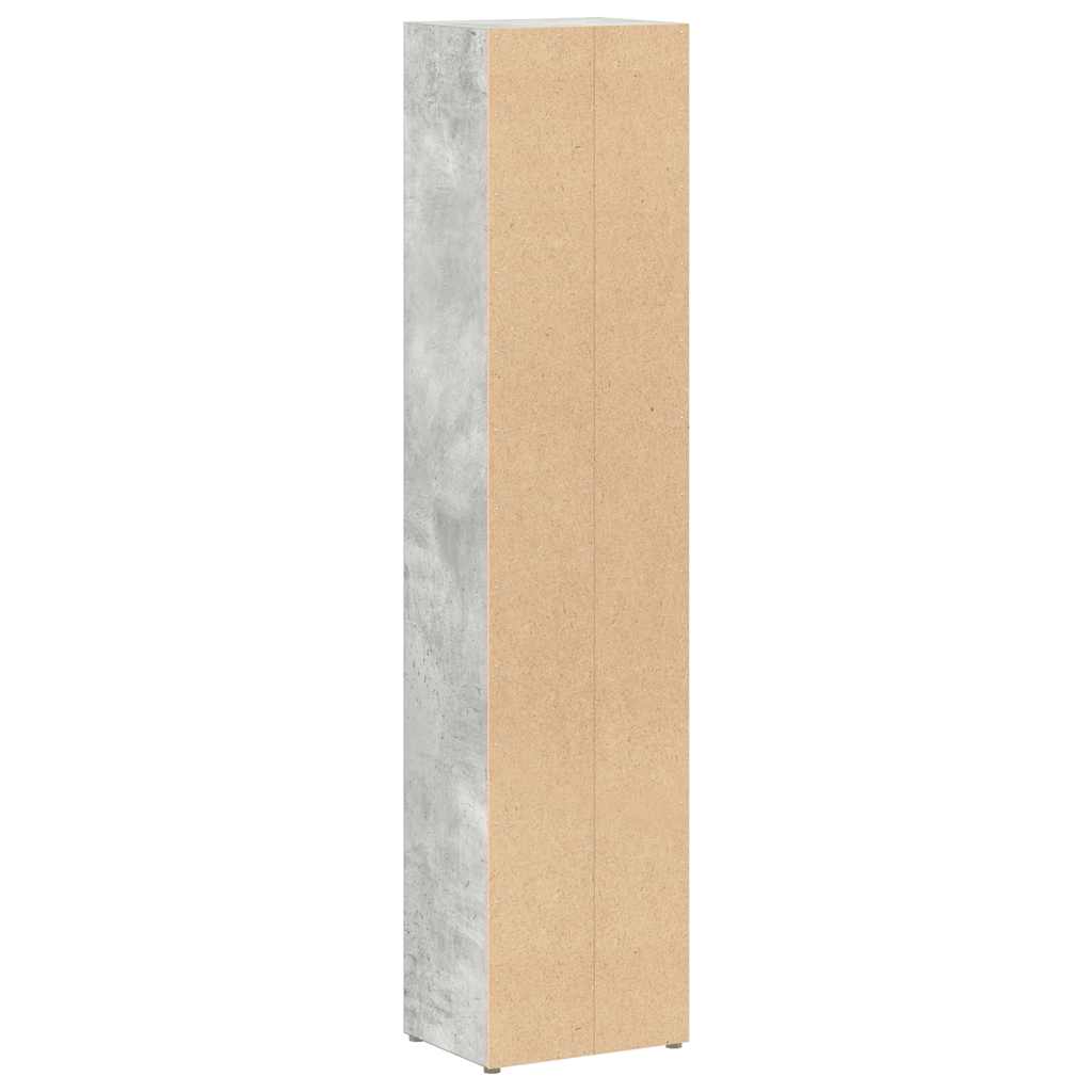 Spintelės kompaktiniam diskam, 2vnt., pilkos, 21x16x93,5cm, MDP