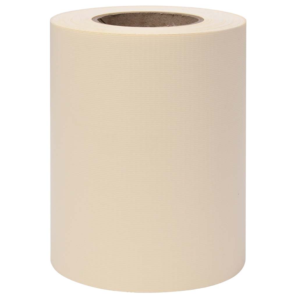 Privātuma dārza sēta, krēmkrāsas, 35x0,19m, PVC