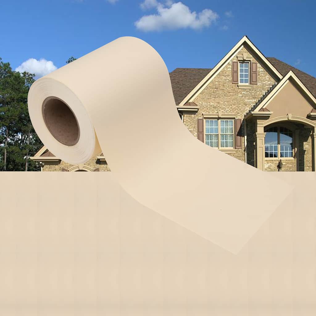 Privātuma dārza sēta, krēmkrāsas, 35x0,19m, PVC