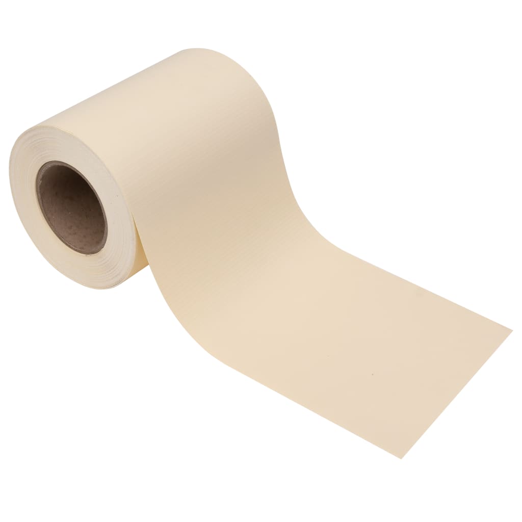 Privātuma nodrošinoši pārsegumi, 4 gab., krēmkrāsā, 35x0,19 m, PVC