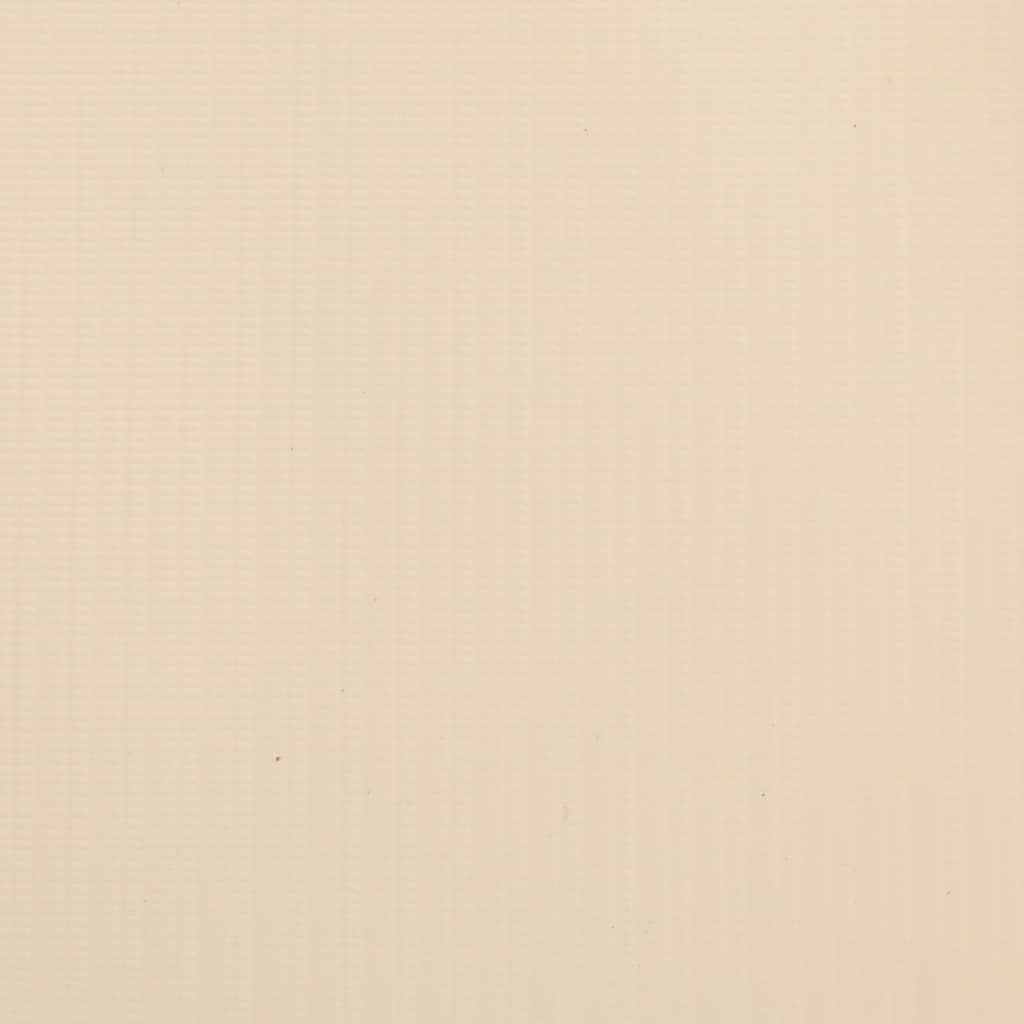 Privātuma nodrošinoši pārsegumi, 4 gab., krēmkrāsā, 35x0,19 m, PVC