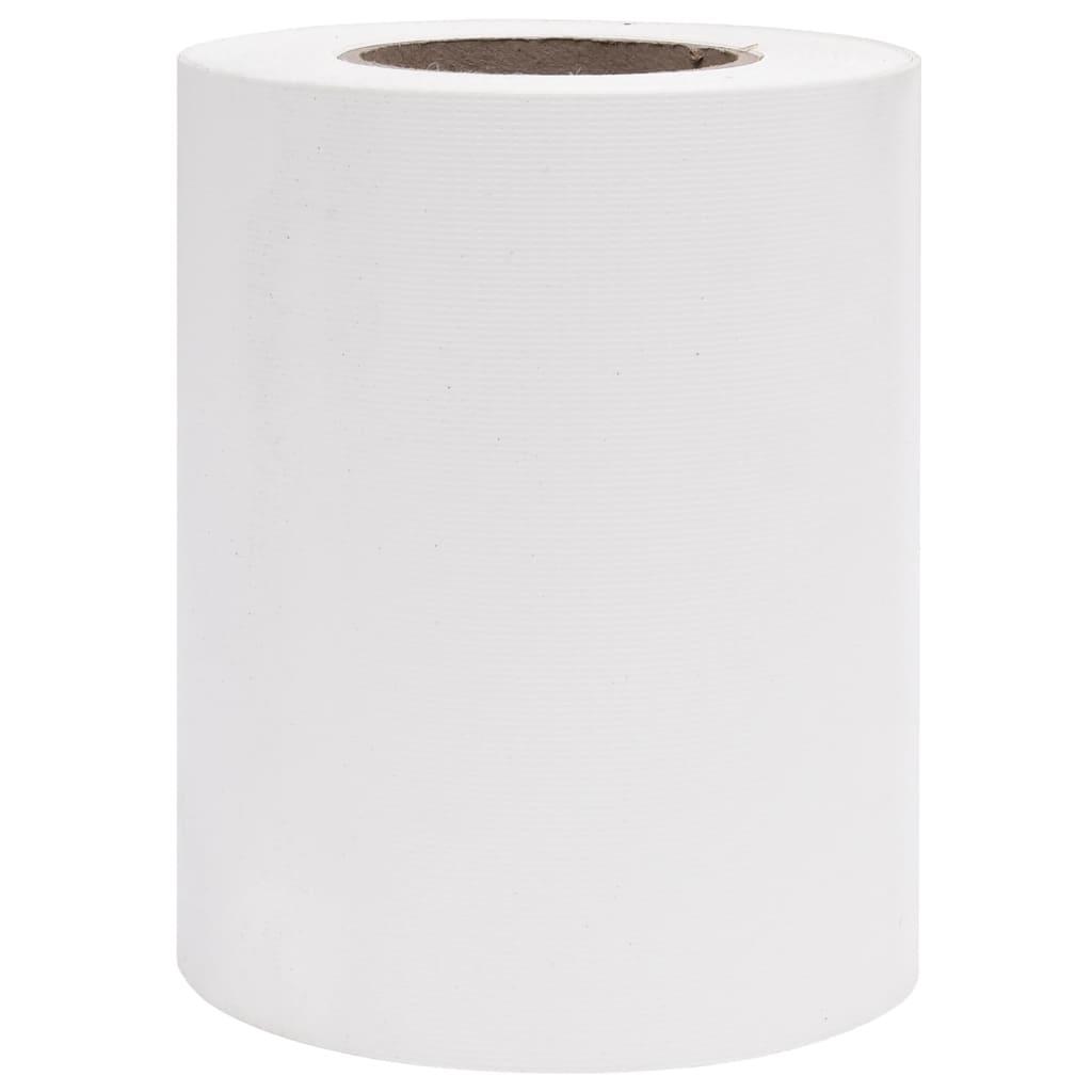 Privatumo suteikianti sodo pertvara, balta, 70x0,19m, PVC