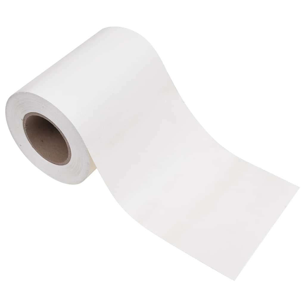 Privacy screens, 4 pcs, white, 35x0.19m, PVC